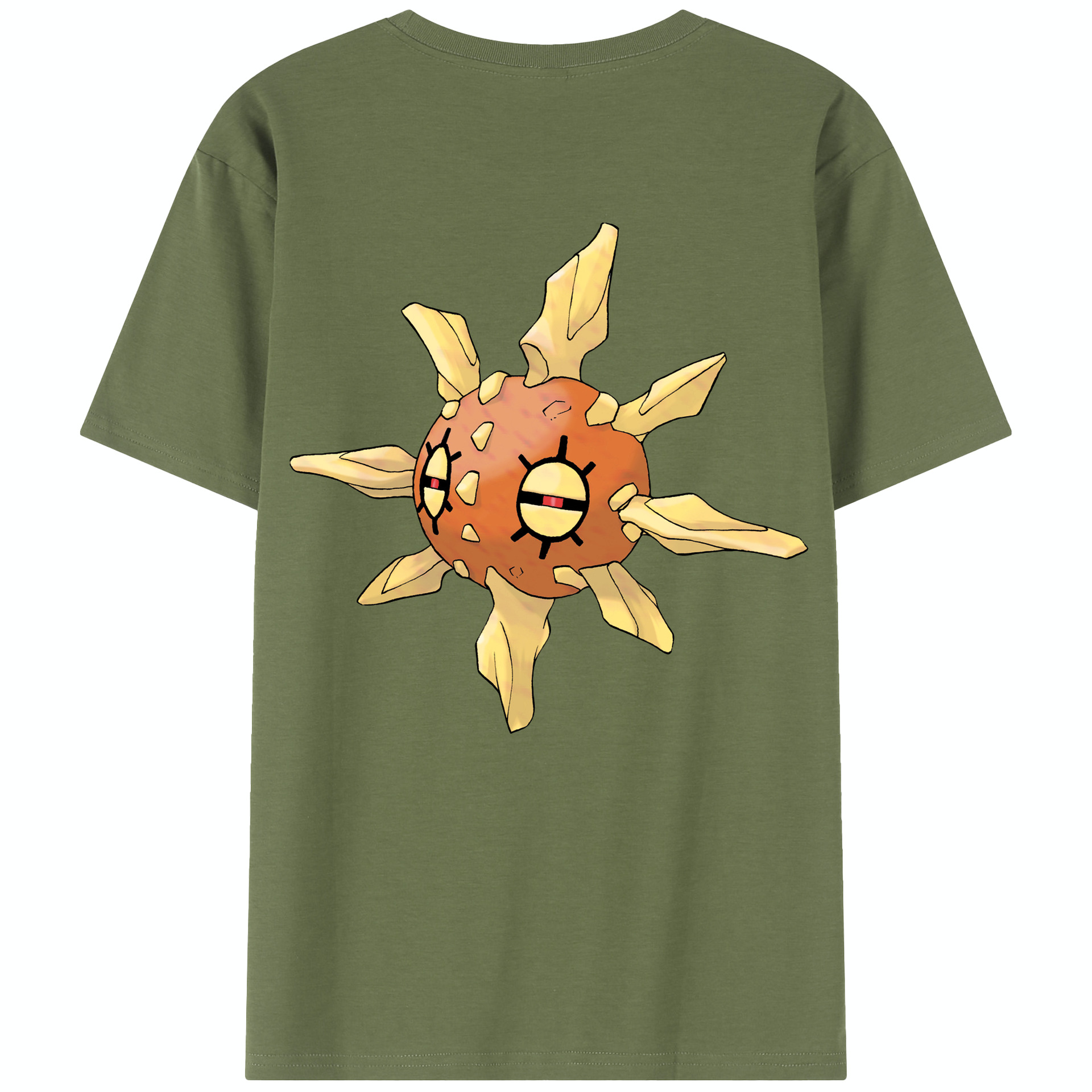 （画像用） ポケットモンスター Pokémon 綿100％半袖Tシャツ（背面プリント）